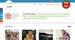 Desktop Screenshot of ccusa.eu