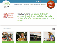Tablet Screenshot of ccusa.com.pl
