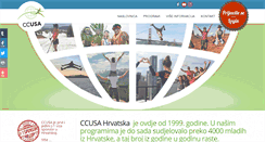 Desktop Screenshot of ccusa.hr