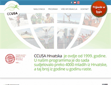 Tablet Screenshot of ccusa.hr